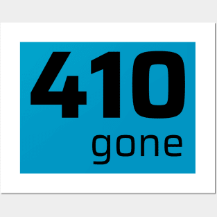 401 GONE Posters and Art